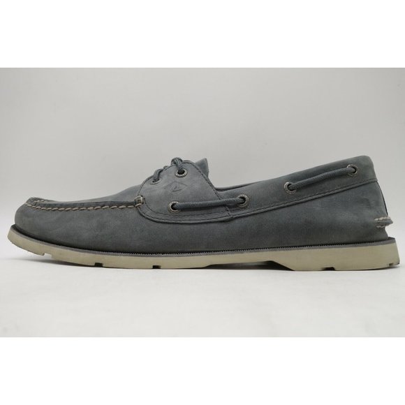Sperry Gray Deck Loafers Men\'s 13 M main image 4